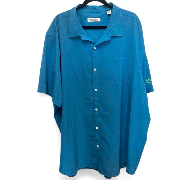 Tommy Bahama Island Zone button down short sleeve shirt size 3XL Tall - Picture 1 of 13